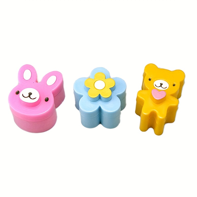 3 個サンドイッチカッタークッキーパン型ウサギパンダ花弁当箱 - Cookies Pack のレビューと価格
