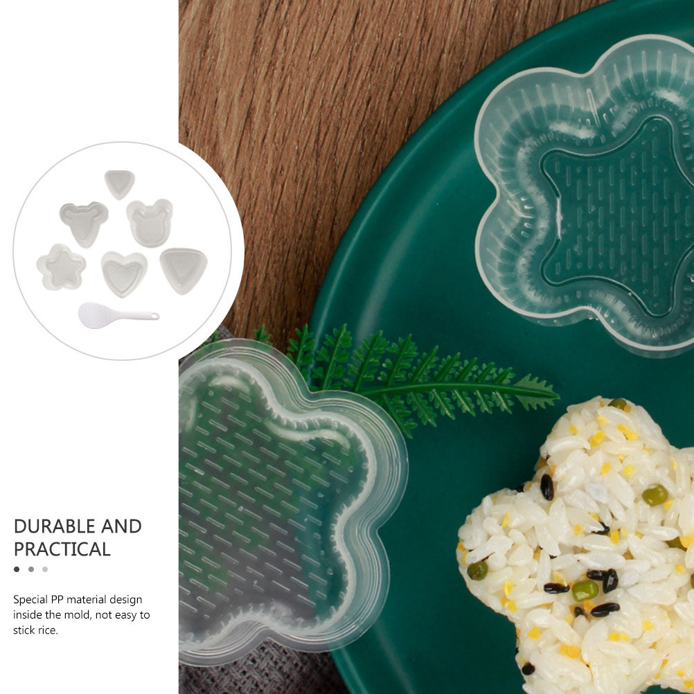 1セットのクリエイティブなおにぎり型。焦げ付き防止加工のPP - Seaweed Snack のレビューと価格